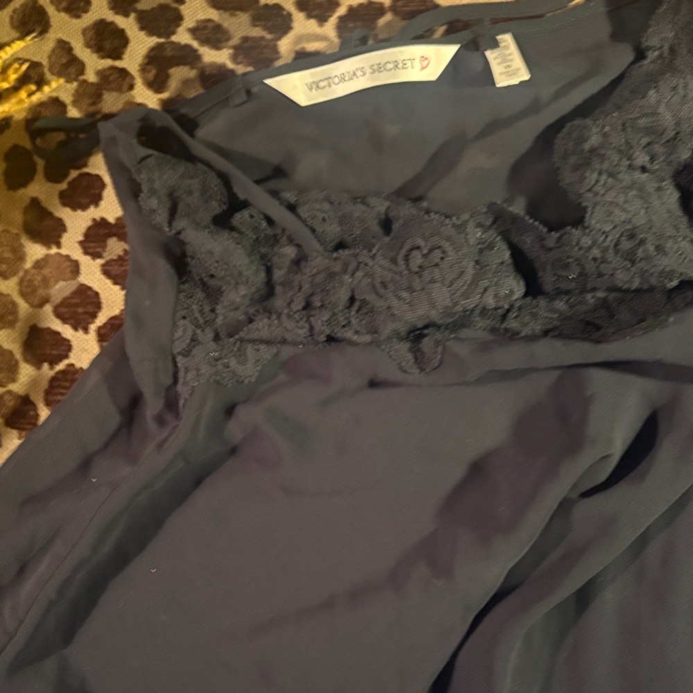 Victoria's Secret Midnight Lace Chemise